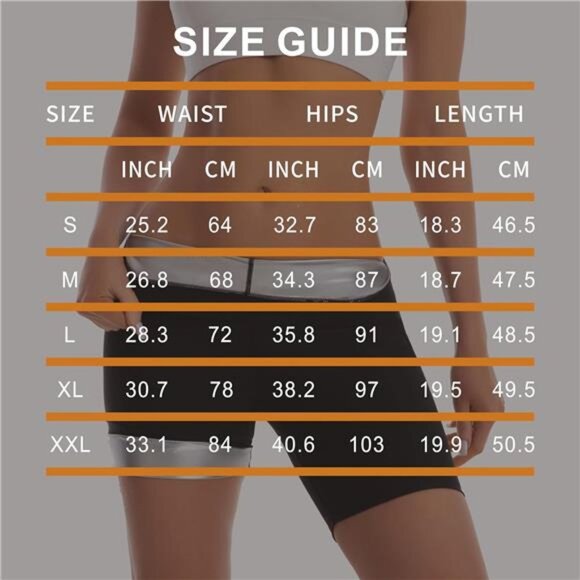 Sauna Shorts High Waist Corset Sweat Enhancing Thermo Shorts for Weight Loss - Picture 6 of 8